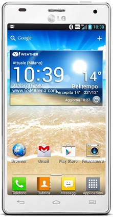 Смартфон LG Optimus 4X HD P880 White - Черкесск