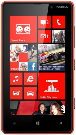 Смартфон Nokia Lumia 820 Red - Черкесск